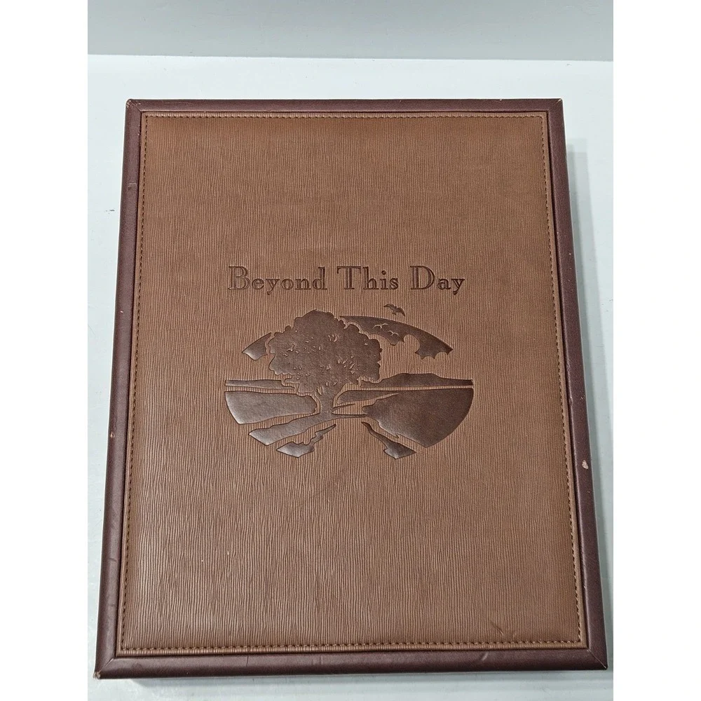 Beyond This Day: The Way Of Hope | Memorial Keepsake Book Wood Box for Storage